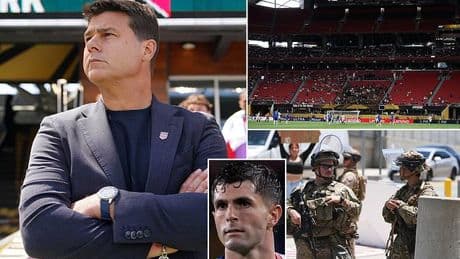 Deserted stadiums, marines deployed on the streets and Mauricio Pochettino's team at a crossroads: Is the US really ready to host the World Cup in less than a year?
