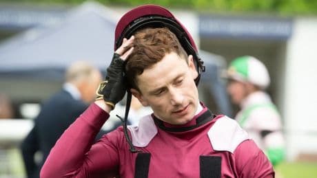 Champion jockey Oisin Murphy charged with drink driving after crash with tree