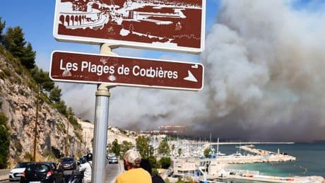 Wildfire on Edge of Marseille Injures More Than 100, Officials Say