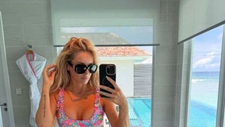 Laura Anderson responds to mum shaming over Maldives trip without baby Bonnie
