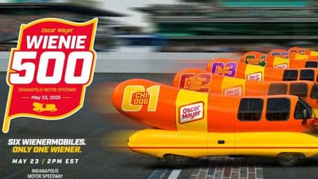 Drivers, start your Wieners! Oscar Mayer Wienermobile race to kick off Memorial Day weekend at Indianapolis Motor Speedway