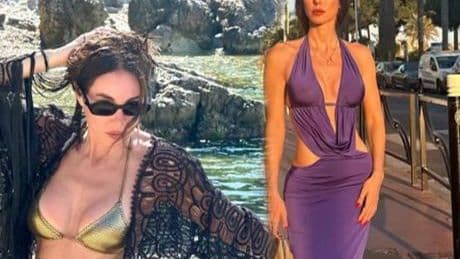 Kim der 53 yaşında! Defne Samyeli fiziğiyle dikkatleri çekti