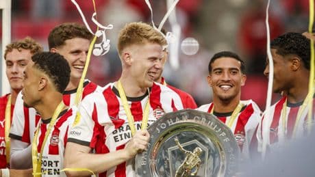 Aanvoerder Jerdy Schouten vindt zege PSV op Go Ahead terecht, trainer Peter Bosz ziet dat spelers nog aan elkaar moeten wennen