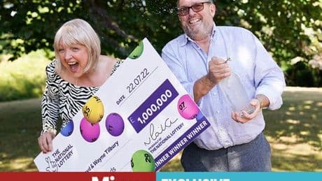 Lotto winner reveals windfall finally allowed her to reconnect with dad on other side of world