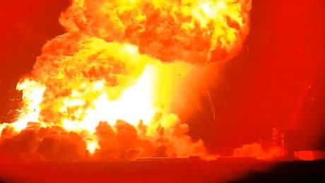 La ‘Starship’ de SpaceX explota en tierra generando una enorme bola de fuego