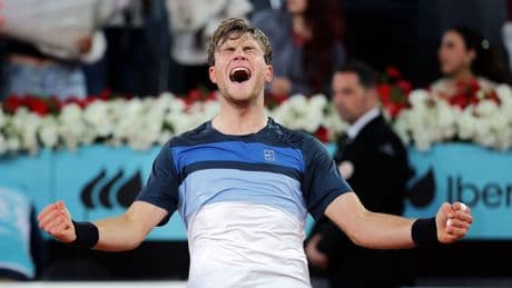 Draper refrenda su gran momento y se medirá con Ruud por el título en Madrid
