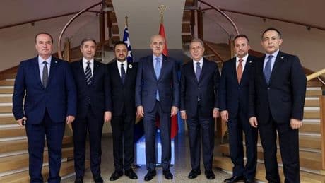TBMM Başkanı Kurtulmuş, Türkiye'nin Saraybosna Büyükelçiliğini ziyaret etti