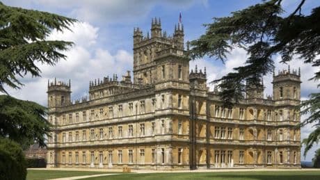 Where was the Downton Abbey movie filmed?