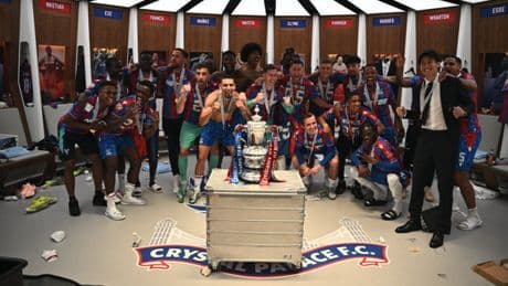 Dancing on the pitch and partying with fans - inside Crystal Palace's FA Cup celebrations