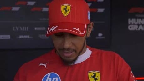 Lewis Hamilton declares himself 'useless' in tough to watch interview at Hungarian GP