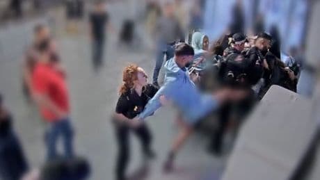 Manchester Airport cop 'terrified' after she was punched in face at ticket machine
