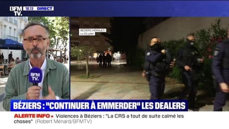 Violences à Béziers: "Le seul endroit où il faut qu'ils soient, c'est derrière des barreaux", décalre Robert Ménard, le maire de la ville