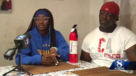Winning high school track star disqualified over celebration breaks down: ‘I feel robbed’