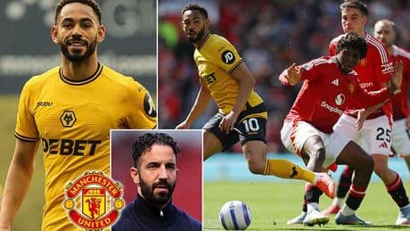 Man United 'are on the verge of signing Matheus Cunha for £62.5m' as Ruben Amorim closes in on completing major stage of Red Devils rebuild