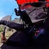Heart-stopping moment a base jumper breaks TEN bones during 850-metre jump in Brazil