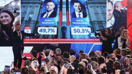 Präsidentschaftswahl: Prognosen sehen enges Rennen bei Stichwahl in Polen