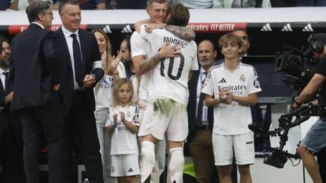 El adiós de Modric y Ancelotti, la aparición de Kroos y las lágrimas de Florentino: "No llores porque terminó, sonríe porque sucedió"