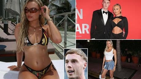 Cole Palmer and his girlfriend Connie Grace unfollow each other on social media - days after Chelsea star visited his Caribbean homeland for the first time and won the Club World Cup