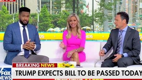 Fox & Friends yuk it up over Trump Alligator Alcatraz ‘advice’: ‘Do not run in a straight line’