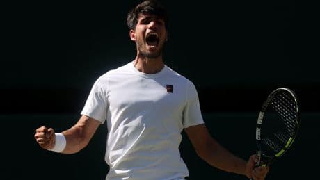 Carlos Alcaraz storms into third Wimbledon final with historic double in his grasp