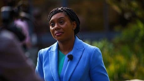 Kemi Badenoch's tough Tory mask slips as she makes shocking admission