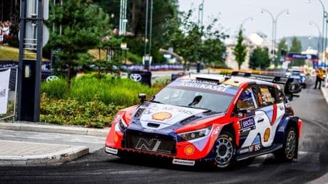 Tänak, primer líder del Rally de Finlandia