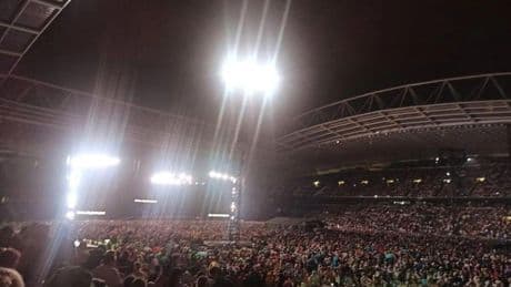 Bruce Springsteen retoma el show tras un parón de media hora por una tormenta eléctrica