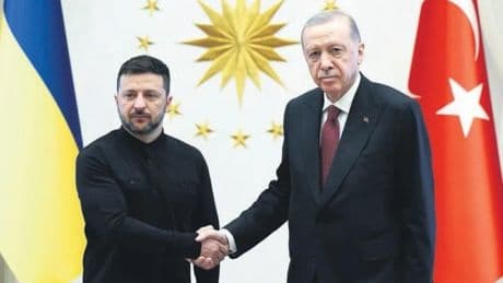 Başkan Erdoğan, Zelenski’yi kabul etti: Barış buluşması