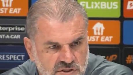 Ange Postecoglou rages in Tottenham press conference as Celtic Park namechecked in rousing Bodo team talk