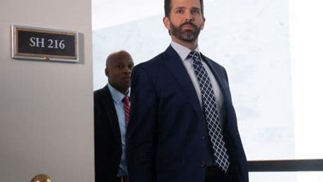 Don Jr leads MAGA world in spreading conspiracy theories about ‘coverup’ of Biden’s cancer diagnosis