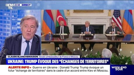 Rencontre entre Donald Trump et Vladimir Poutine: Claude Blanchemaison, ancien ambassadeur de France à Moscou, estime que "c'est la rencontre de tous les dangers"