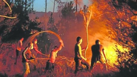 La oleada de incendios lleva ante la justicia a 110 presuntos pirómanos