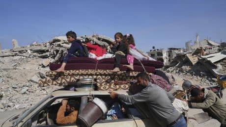 Israel intensifies attacks in Gaza and strikes ports in Yemen as Trump wraps up trip to region