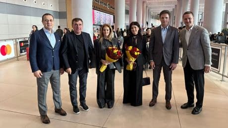 Hagi ve Popescu İstanbul'da