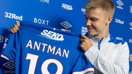 Buzzing Oliver Antman reveals why he jumped at Rangers chance as Martin details exactly what winger will bring