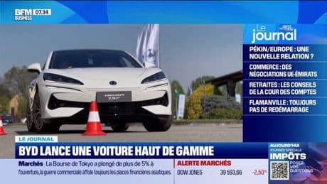 Byd lance une nouvelle voiture haut de gamme: la Denza Z9GT