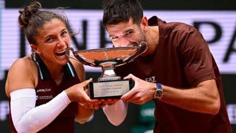 Roland Garros, Errani e Vavassori trionfano nel doppio misto