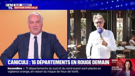 Story 1 : Canicule, seize départements en rouge demain - 30/06