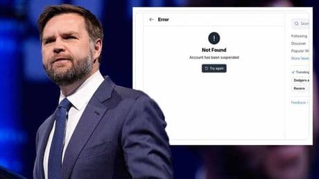 Vance's Bluesky account suspended ten minutes after going live 'deserves a Senate hearing'
