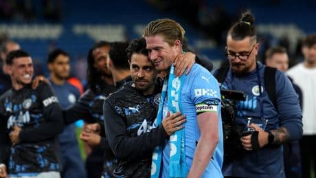 Kevin De Bruyne shares emotional goodbye message to Manchester City fans