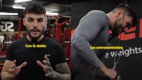 Borja Yus, entrenador personal: “Si quieres maximizar el crecimiento muscular, lo mejor es hacer de 20 a 30 series semanales por músculo”