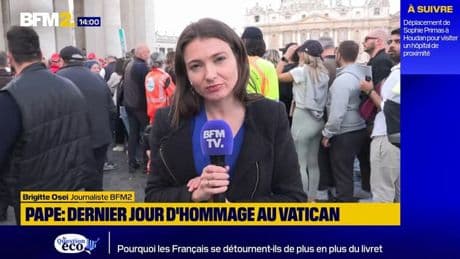 Rome: dernier jour d'hommage au Vatican avant les funérailles du pape