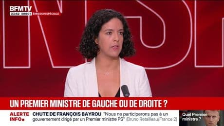 Chute du gouvernement Bayrou: "Le projet politique macroniste, basta", fustige Manon Aubry, députée européenne LFI