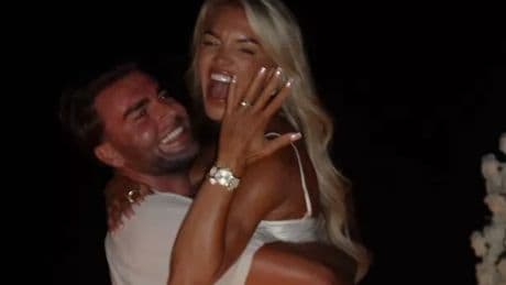 Love Island's Tom Clare and Molly Smith engaged as co-star issues sassy reply