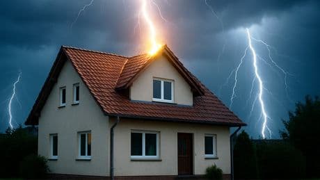 Gewitter: So könnten Blitze auch im Innenraum gefährlich werden