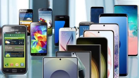 Samsung Galaxy S, S2, S3, S4, S5, S6, S7, S8, S9, S10, S20, S21, S22, S23, S24, S25