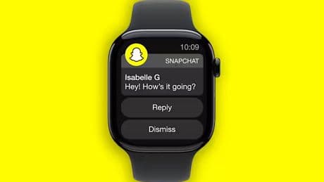 Snapchat is now on the Apple Watch
