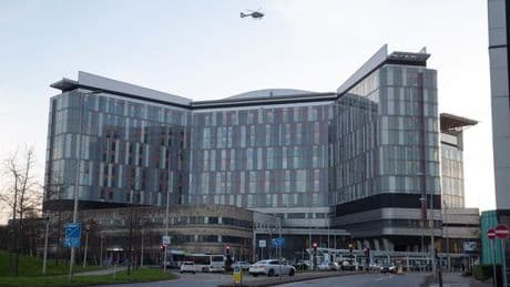 Man armed with crossbow enters Scots hospital in early morning incident