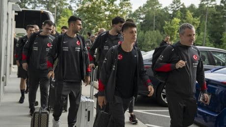 A Milli Futbol Takımı, Meksika hazırlık maçı için Kuzey Carolina'ya gitti