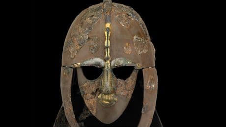 Sutton Hoo helmet’s origin story challenged by discovery from amateur metal detectorist
